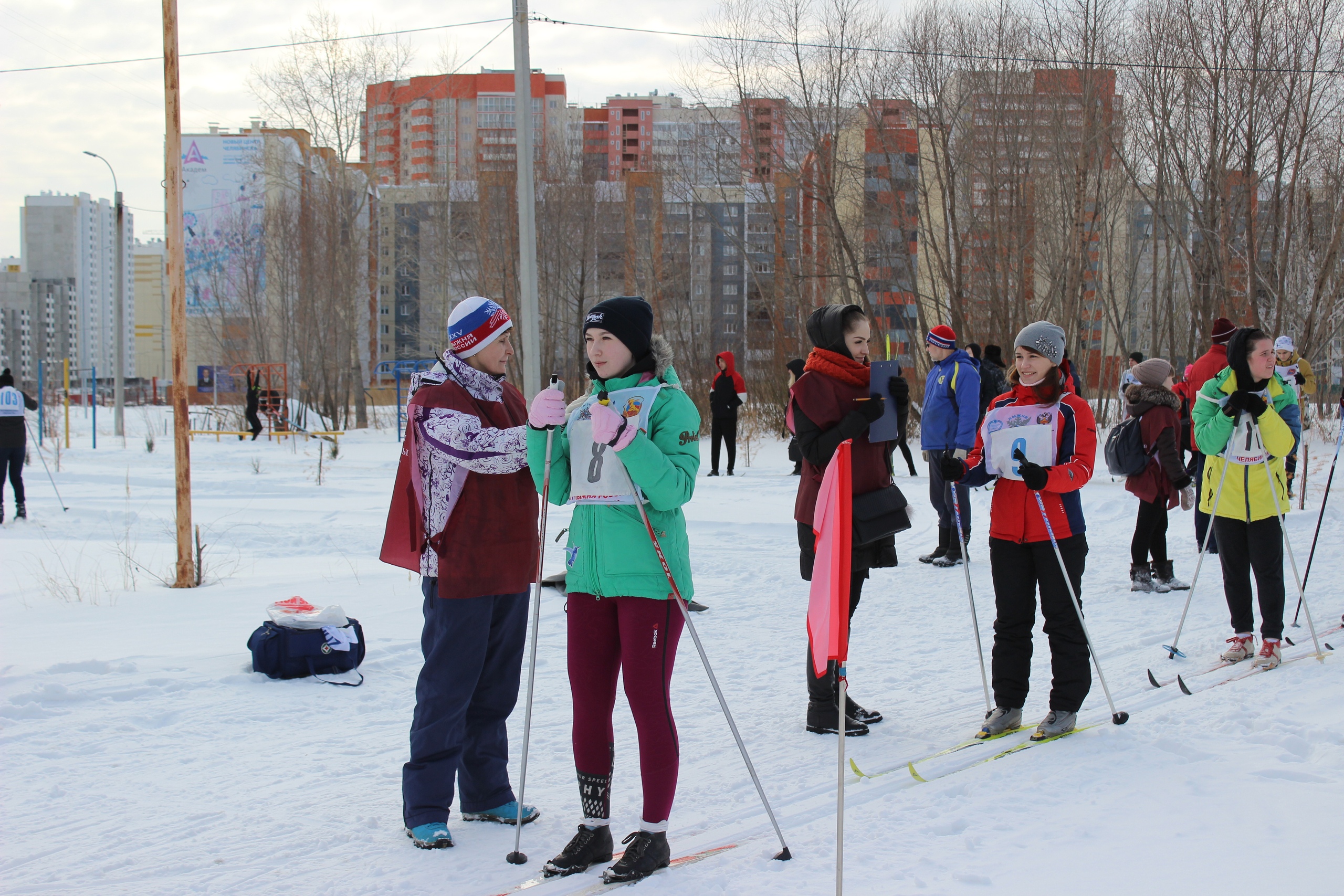 Спартакиада ЧелГУ по лыжным гонкам