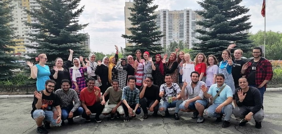 В ботаническом саду ЧелГУ прошёл квест для иностранных студентов