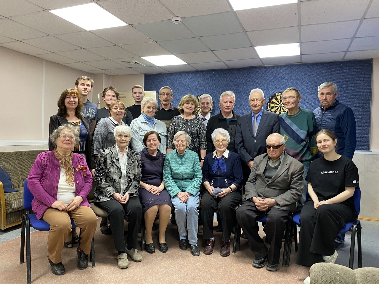 Встреча ветеранов со студентами в честь 78-ой годовщины дня Победы 10 мая 2023 года