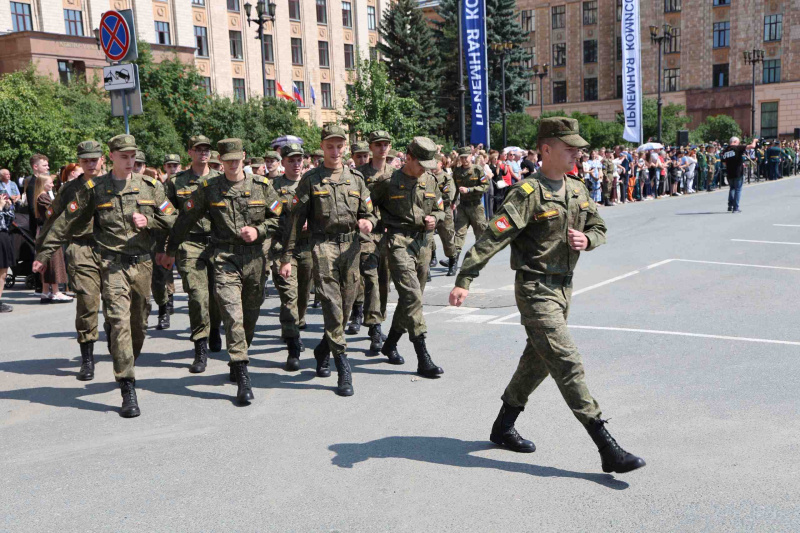 Первый выпуск студентов ЧелГУ из Военного учебного центра
