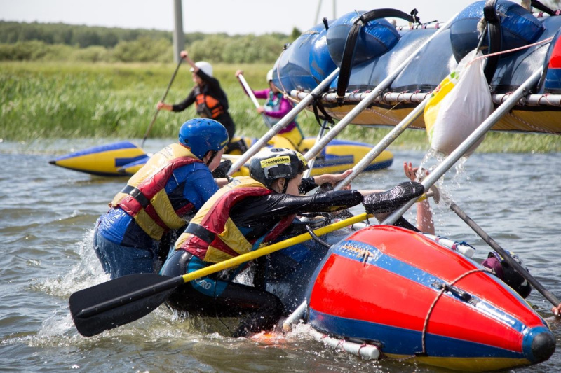 Турклуб «Саламандр» ЧелГУ приглашает на занятия по водному туризму