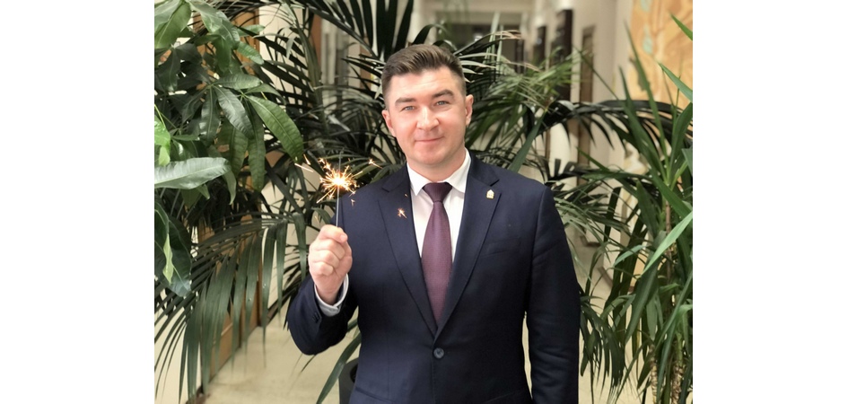 Поздравление ректора ЧелГУ Сергея Таскаева с Новым годом