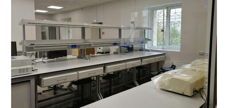 В ЧелГУ идёт монтаж биохимической лаборатории для факультета фундаментальной медицины