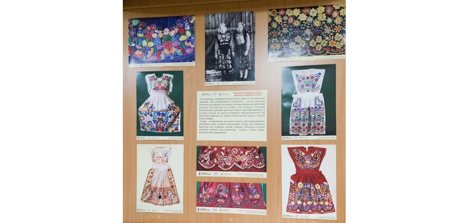 В ЧелГУ представили выставку «Растения в вышивках башкир и татар Южного Урала»