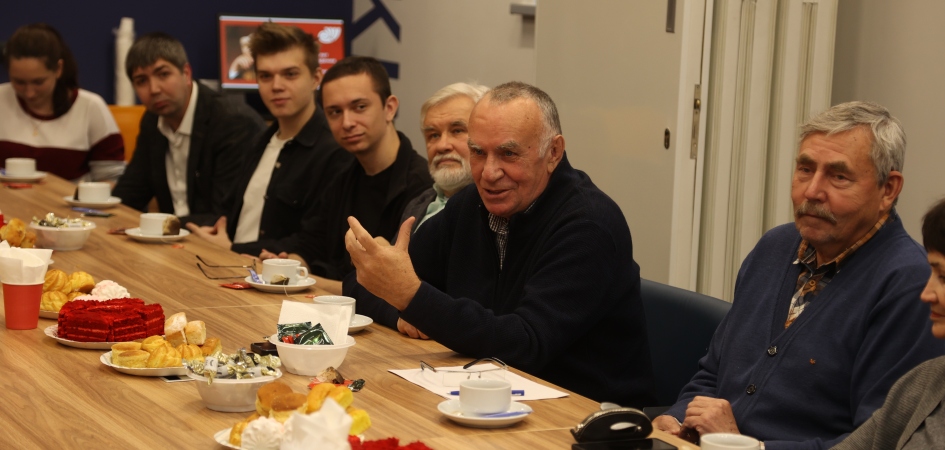 Коллеги Валентина Батухтина встретились со студентами ЧелГУ